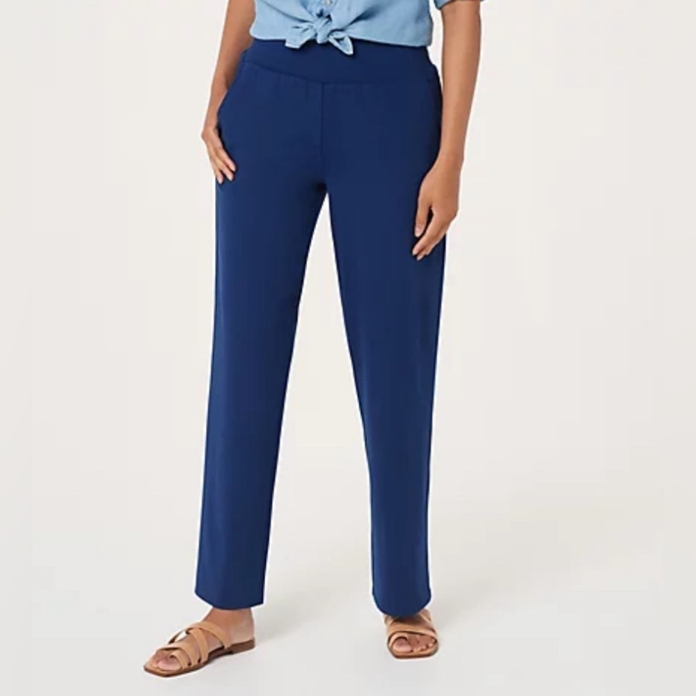 P89 *NWOT Elizabeth &‎ Clarke Straight Leg Pants w/ WaistShape - Size Small